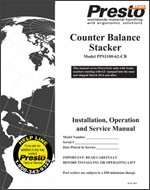 PowerStak PPS1100-62-CB Manual
