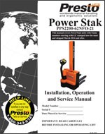 PowerStak PPS2200-62NFO-21 Manual