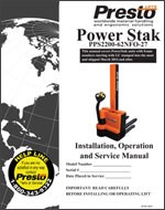 PowerStak PPS2200-62NAS Manual